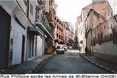Rue Philippe après les Armes de St-Etienne en 2008 (1)